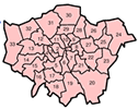 Mappa Londra